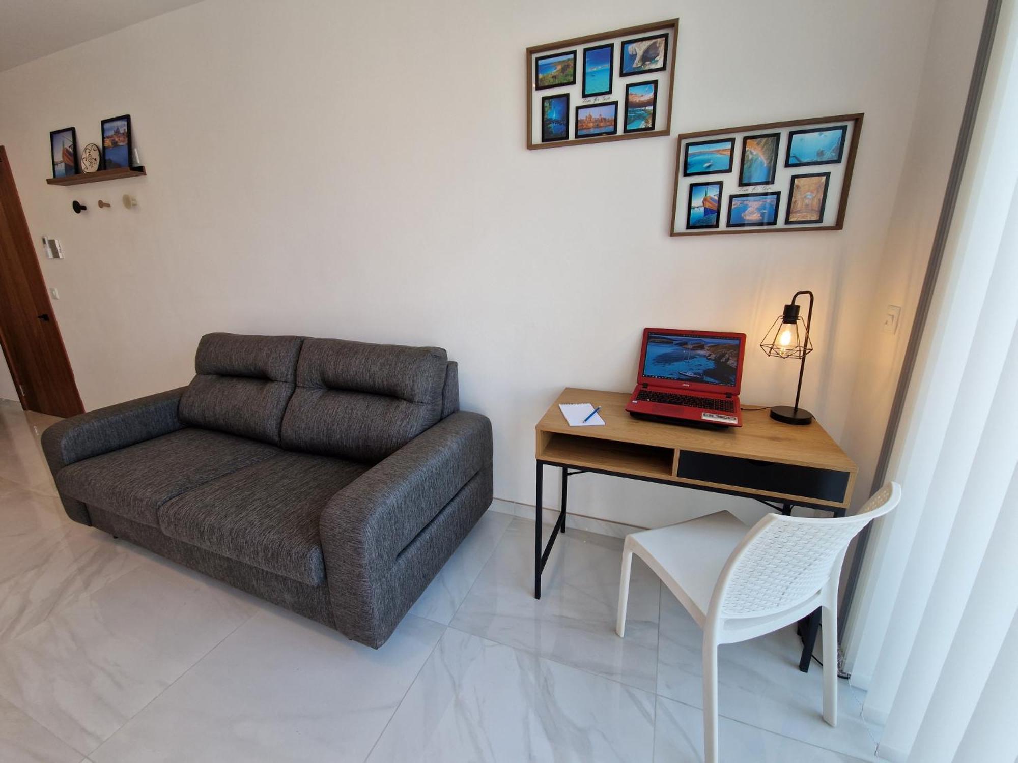 Sea View New Penthouse Terrace & Garage Parking Appartement St. Paul's Bay Buitenkant foto
